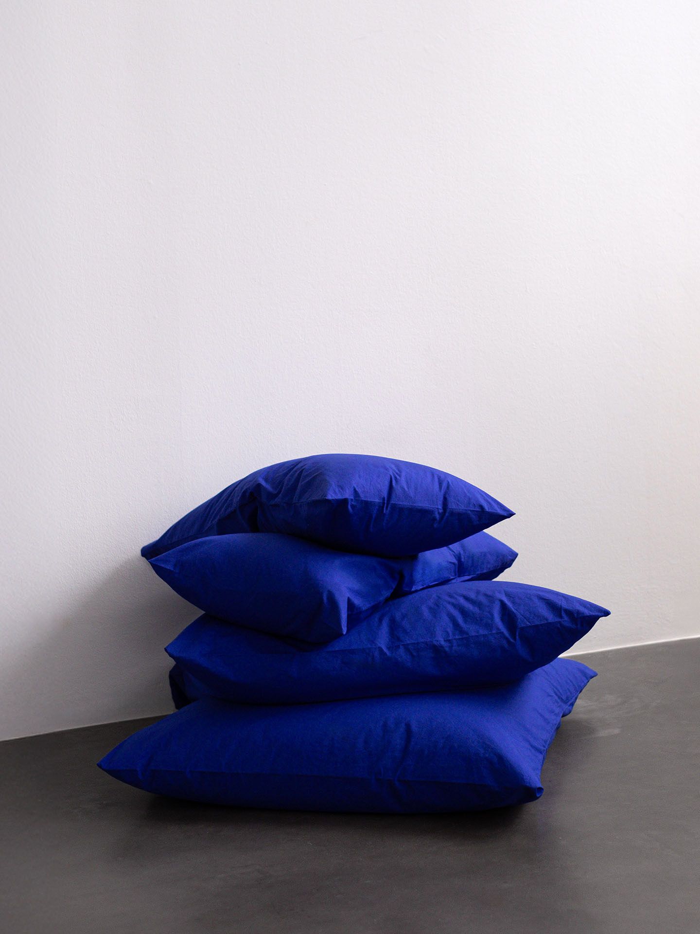 Fred Kopfkissenbezug knallblau 70x90